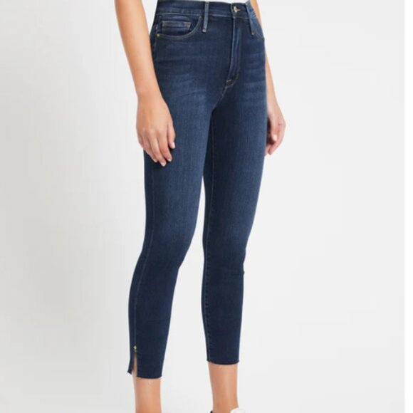 FRAME Ali High Rise Cigarette Jean  Womens stretch jeans sz 27 - Picture 1 of 12